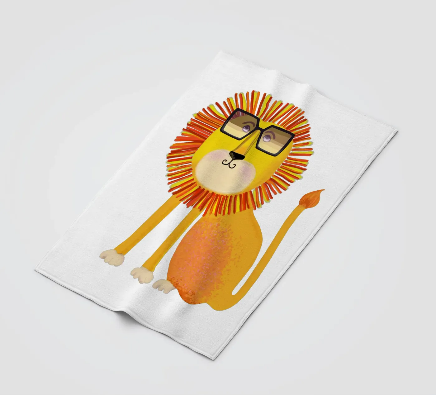 Lion Fleecedecke von Lynndarakos