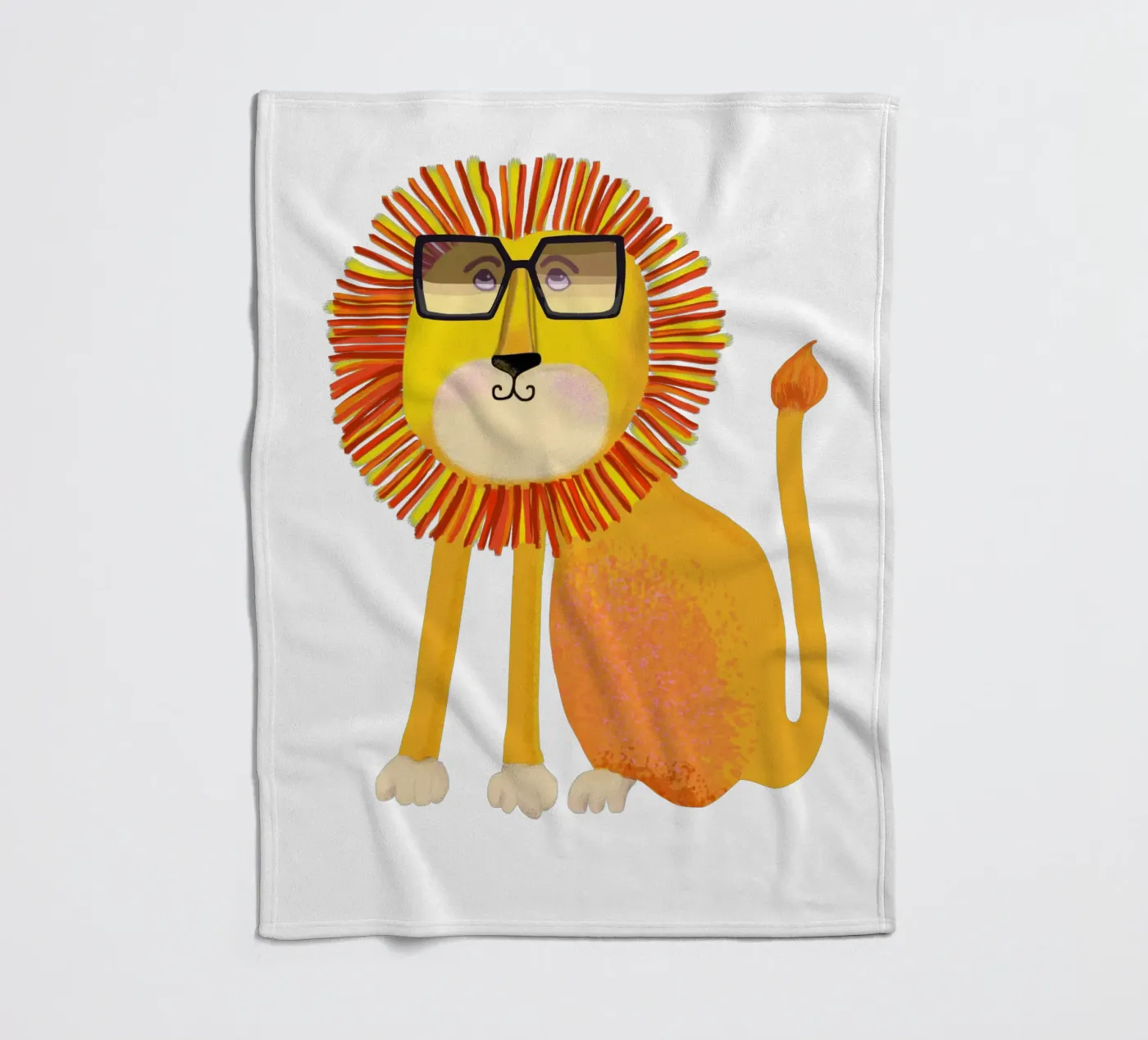 Lion Fleecedecke von Lynndarakos