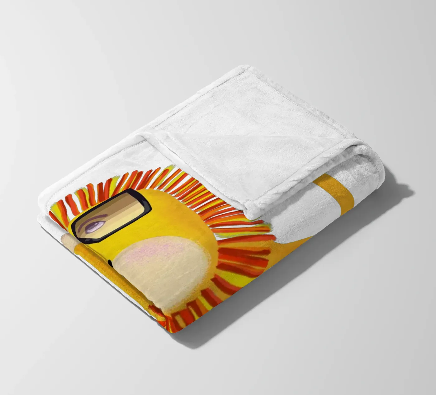 Lion Fleecedecke von Lynndarakos