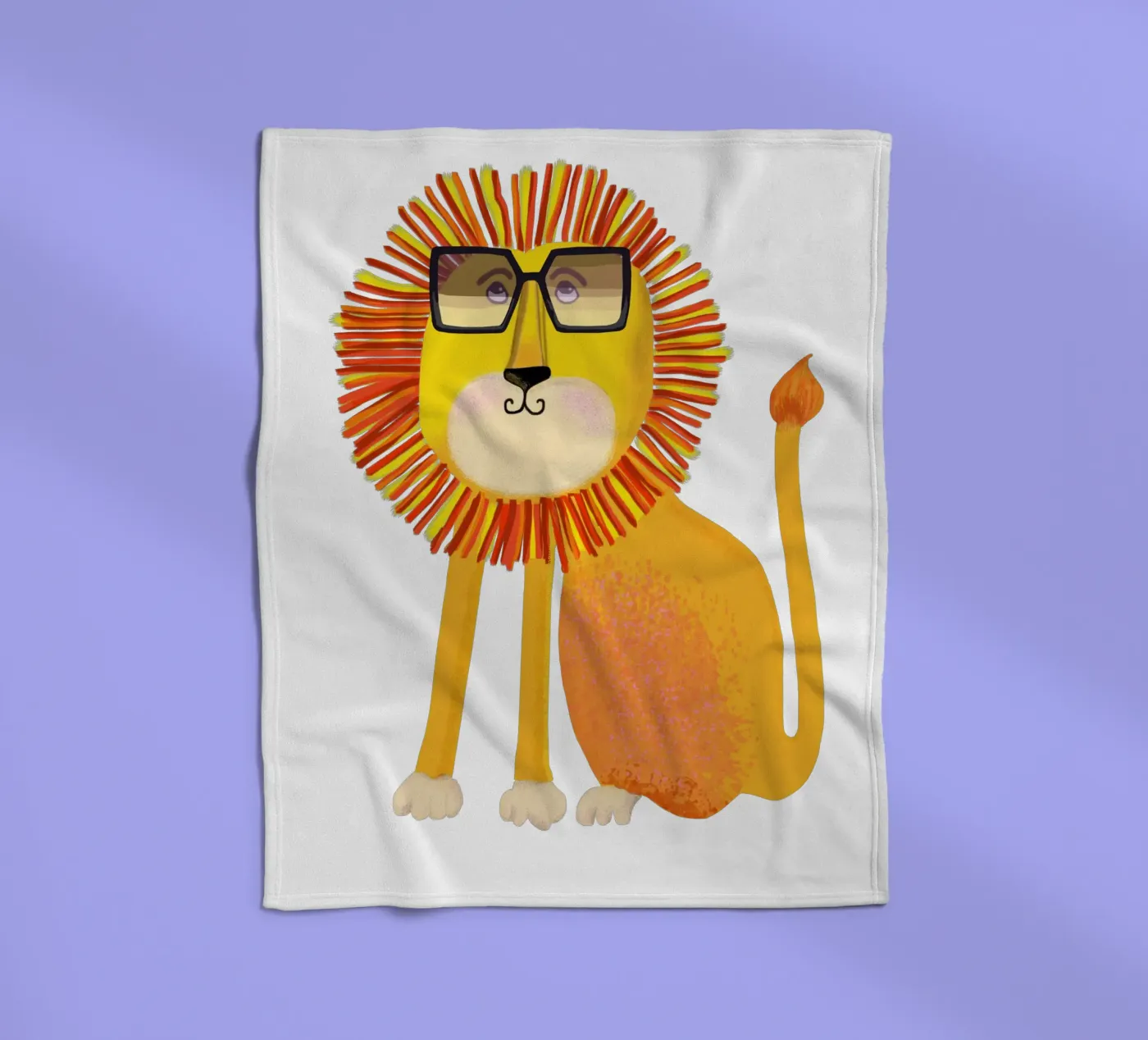Lion Fleecedecke von Lynndarakos