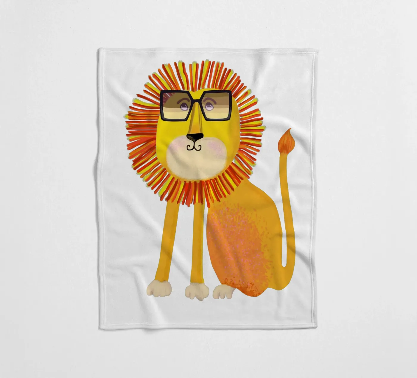 Lion Fleecedecke von Lynndarakos