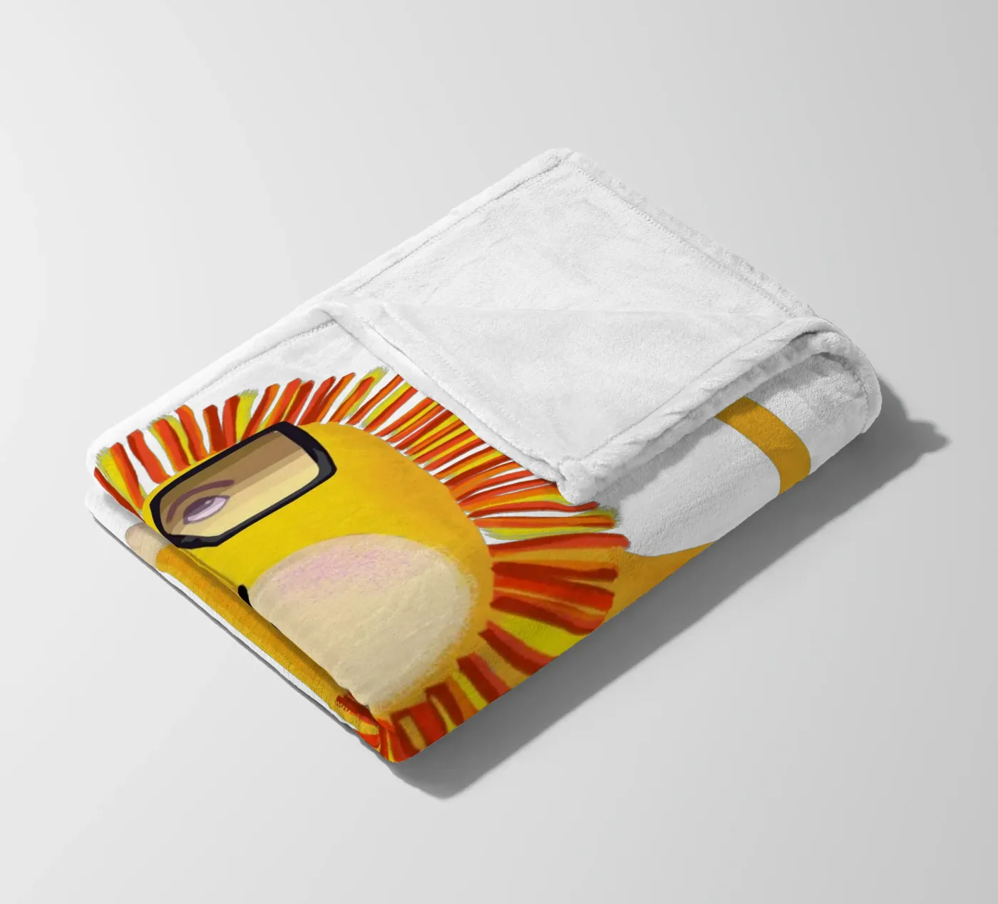 Lion Fleecedecke von Lynndarakos