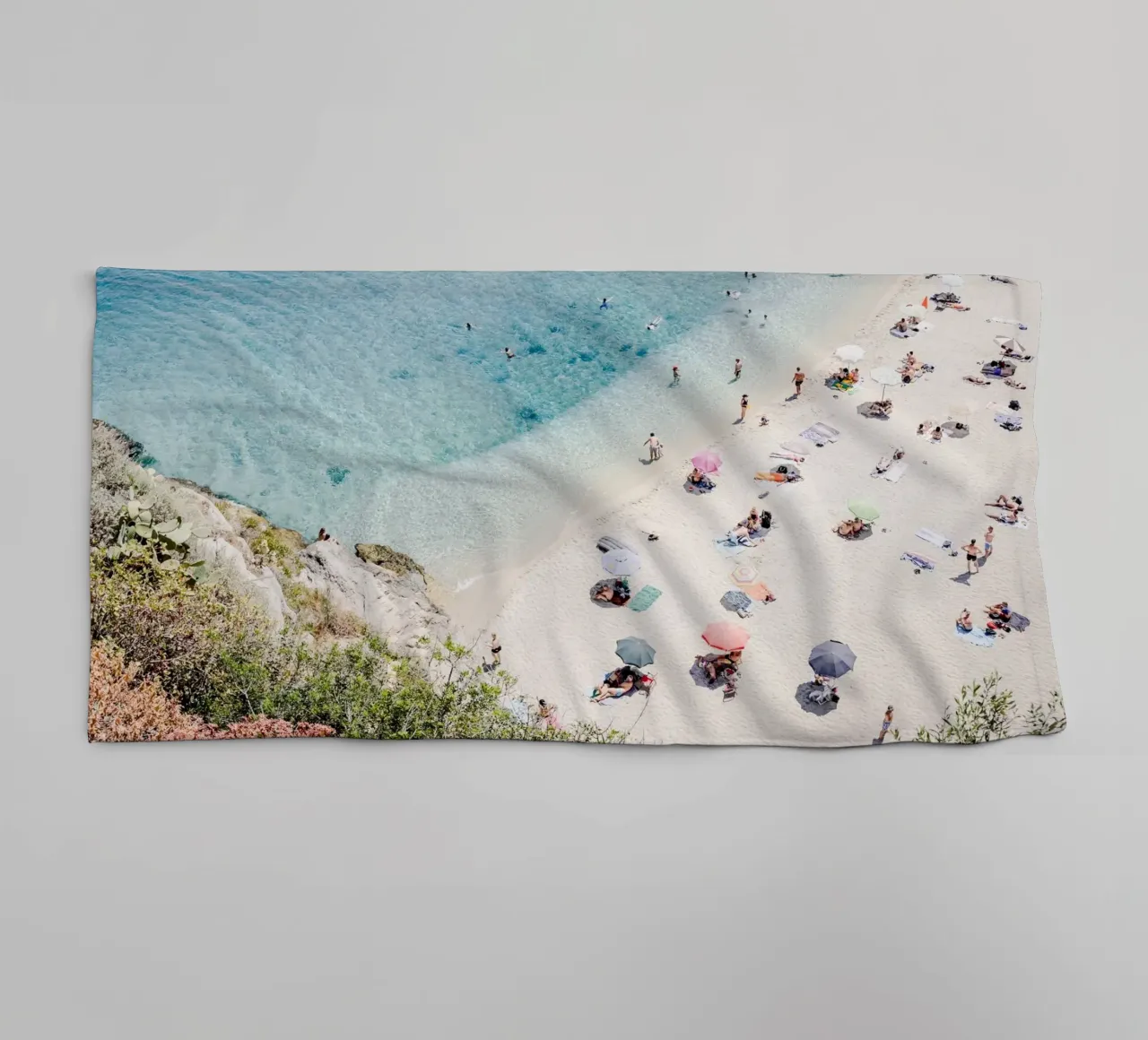 Italian summer in Calabria asciugamano da bagno da photolovers