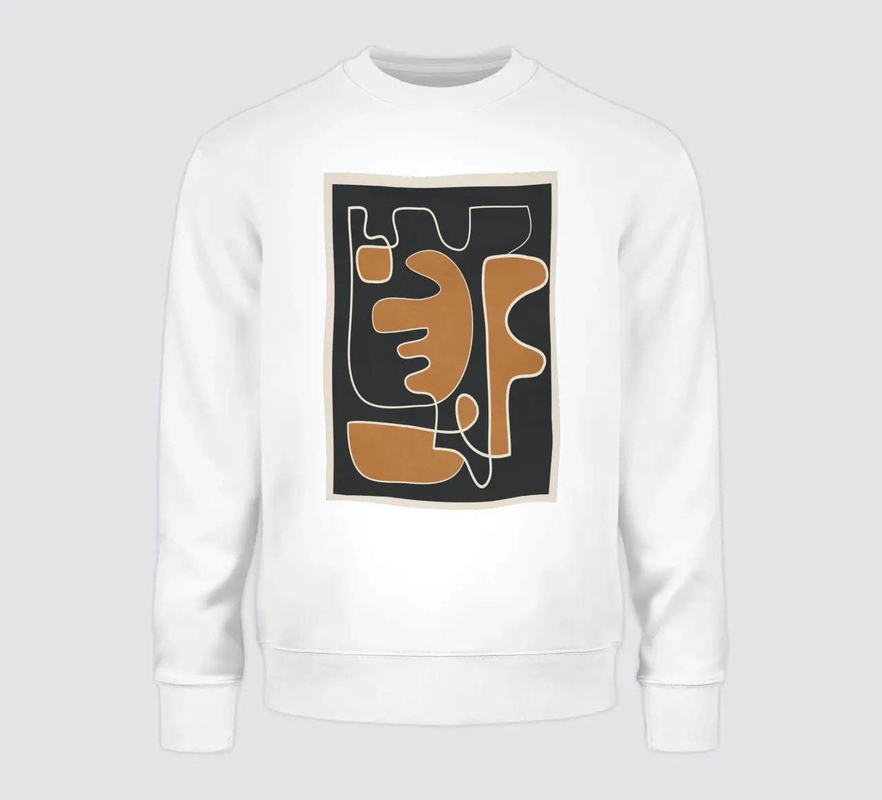 Contours of Thought 1 sudadera de Nadjaa