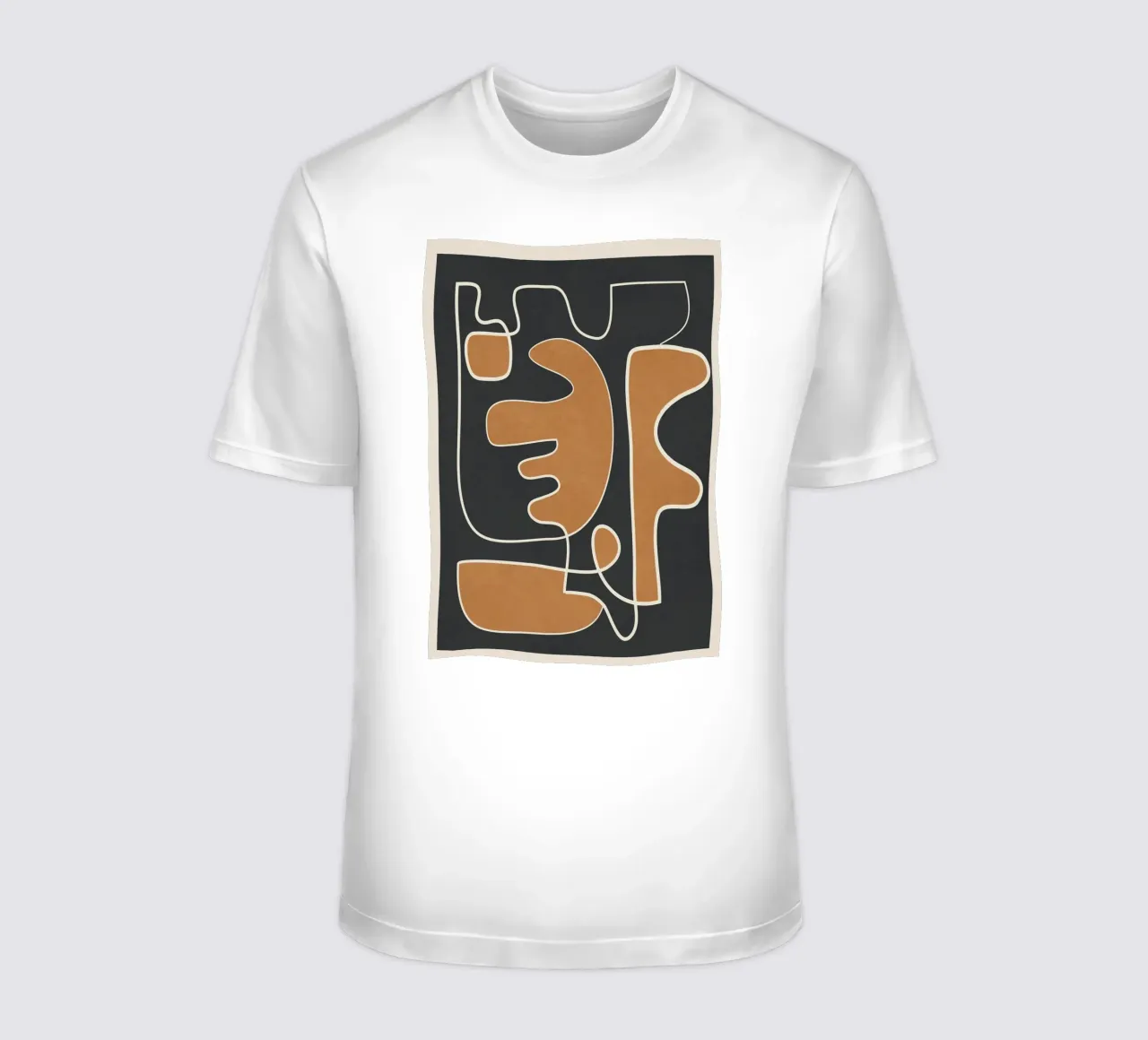 Contours of Thought 1 t-shirt da Nadjaa