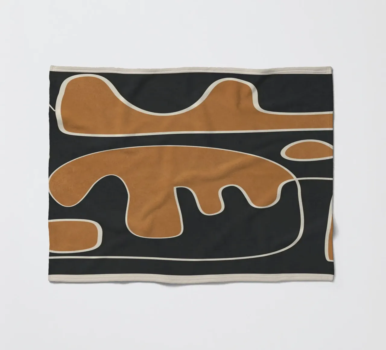 Contours of Thought 1 coperta in pile da Nadjaa
