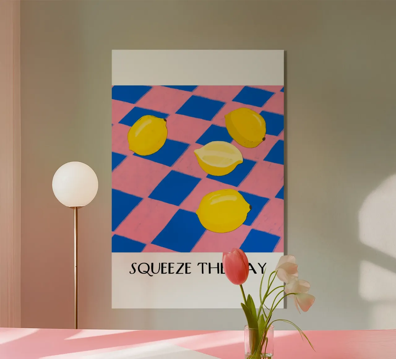 Squeeze The Day plexiglass da treechild