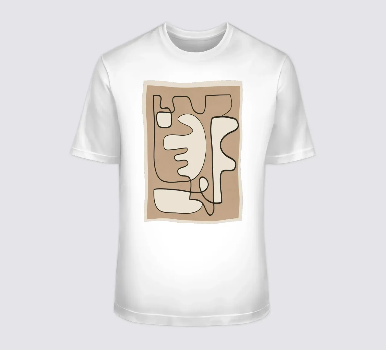 Contours of Thought 2 t-shirt da Nadjaa