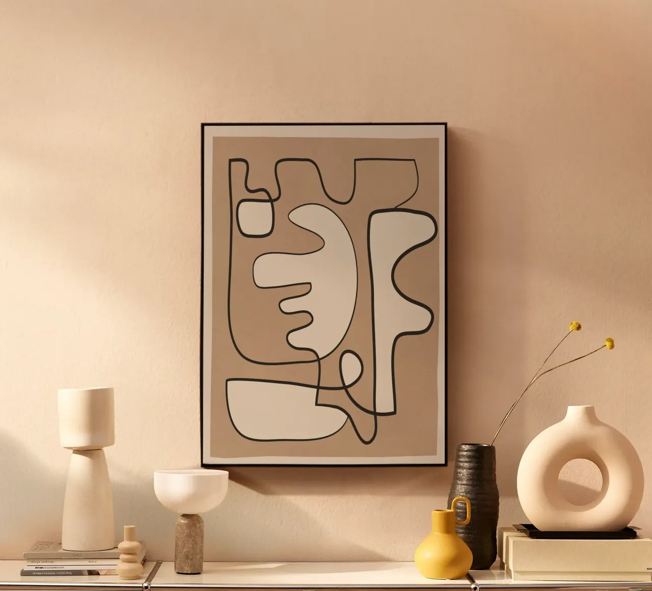 Contours of Thought 2 alluminio dibond da Nadjaa