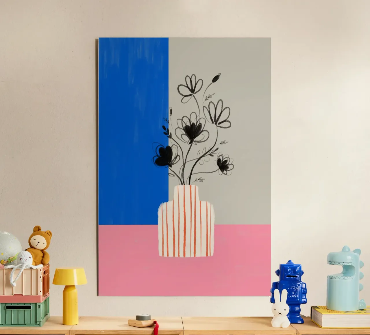 Slow Bloom alluminio dibond da treechild
