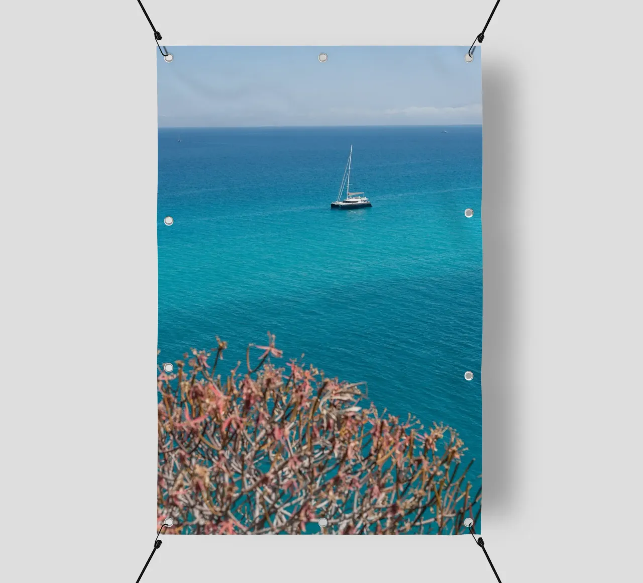 Sailing on the Mediterranean Sea telo in pvc da photolovers