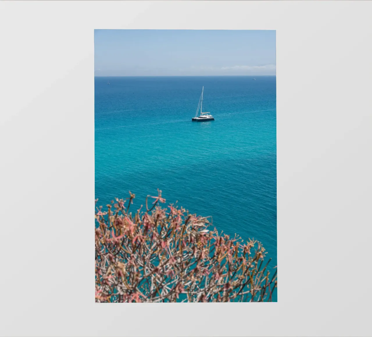 Sailing on the Mediterranean Sea telo in pvc da photolovers
