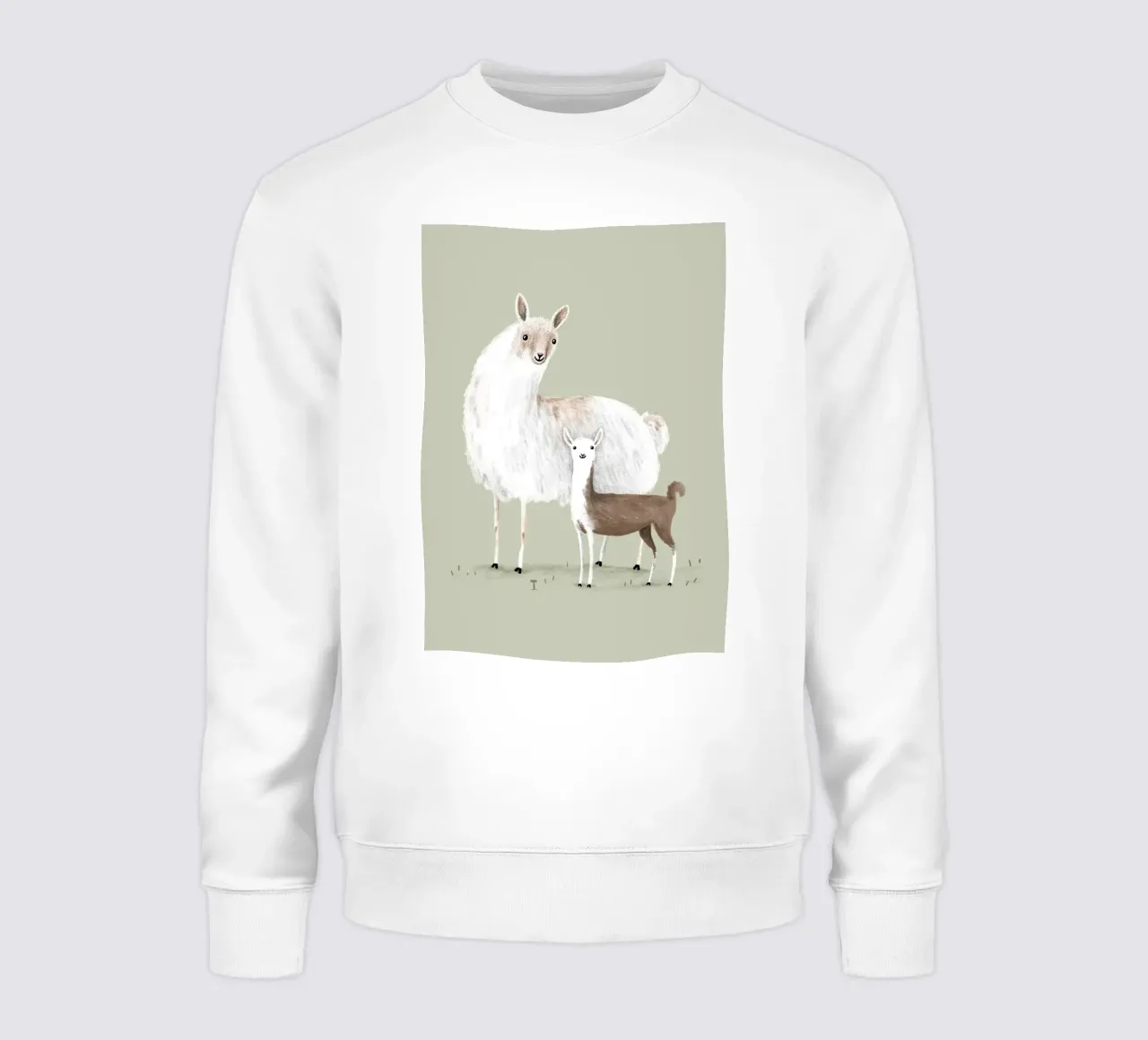 Mamma lama felpa da HARU HARU