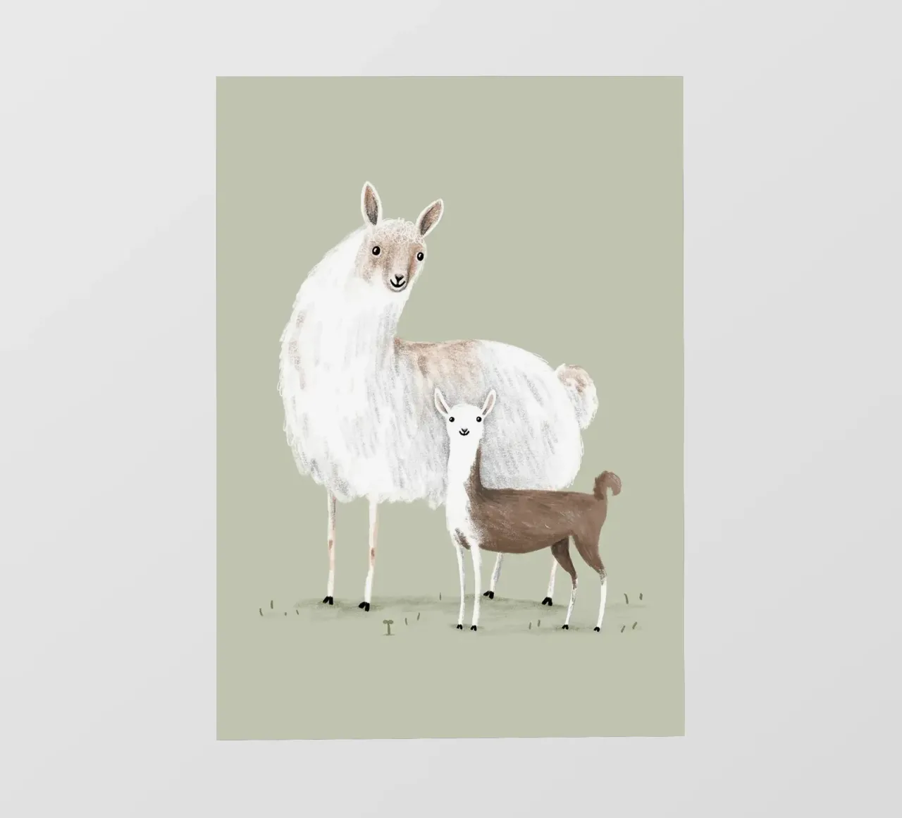 Mamma lama telo in pvc da HARU HARU
