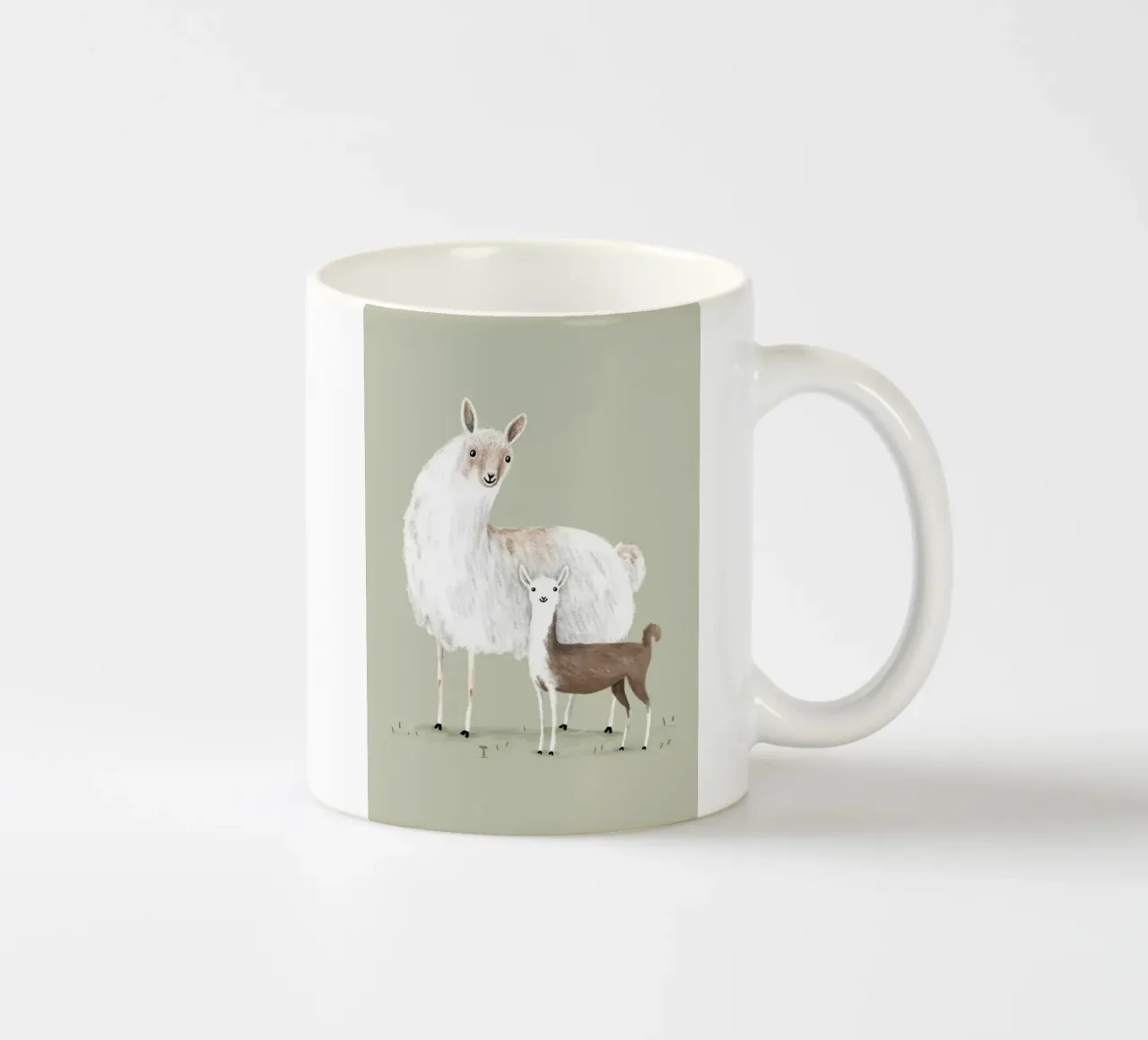 Mamma lama tazza in ceramica da HARU HARU