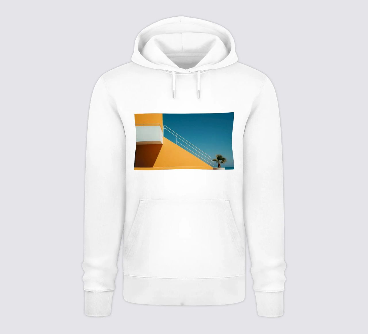The view felpa con cappuccio da Minimalistic