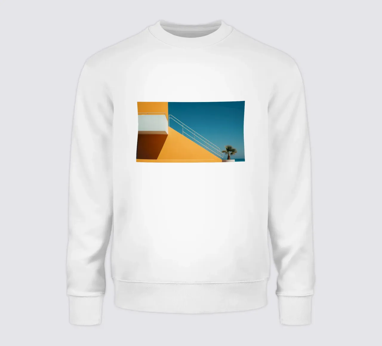 The view sweatshirt van Affiches Minimalistes