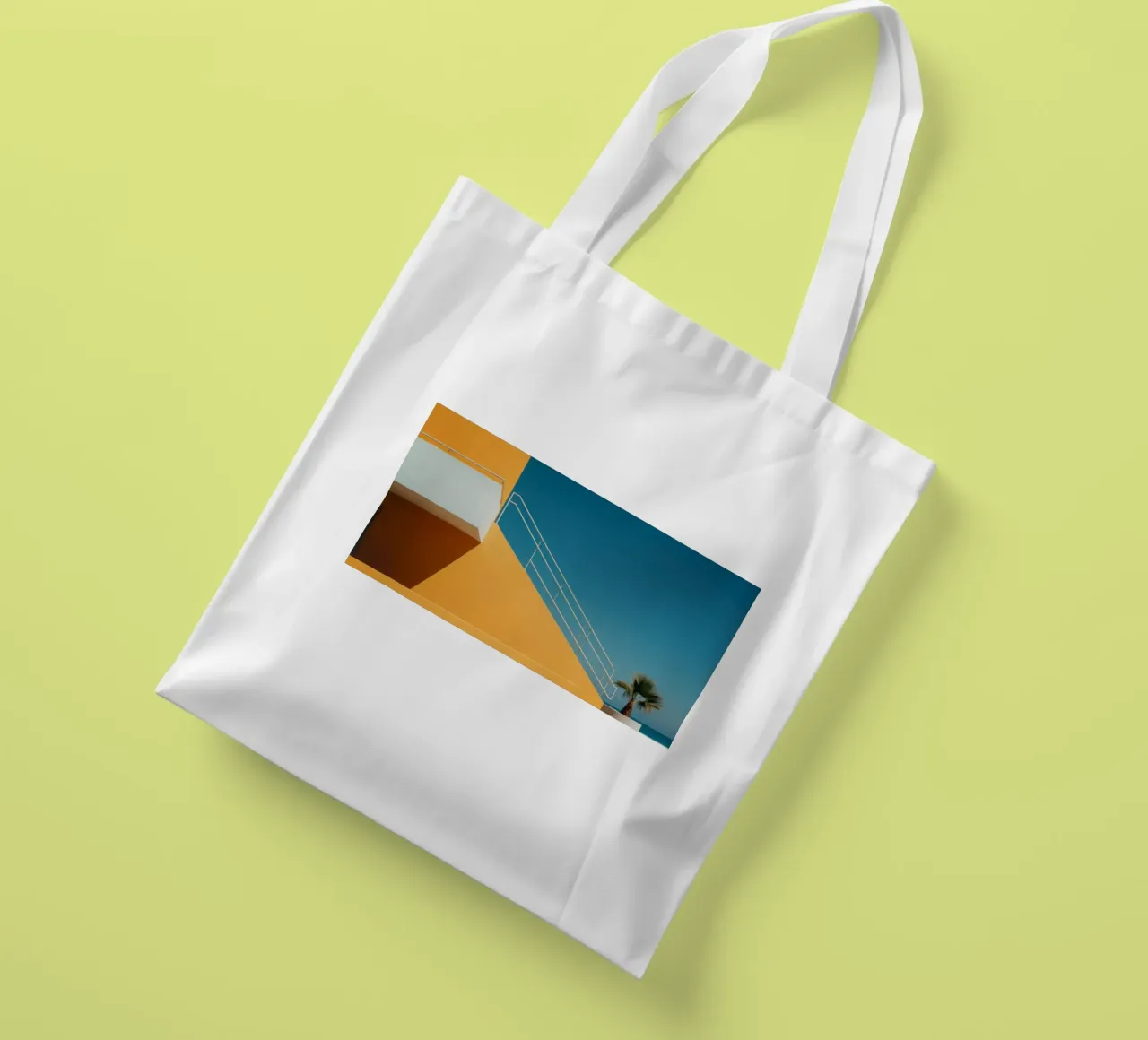 The view borsa in juta da Minimalistic