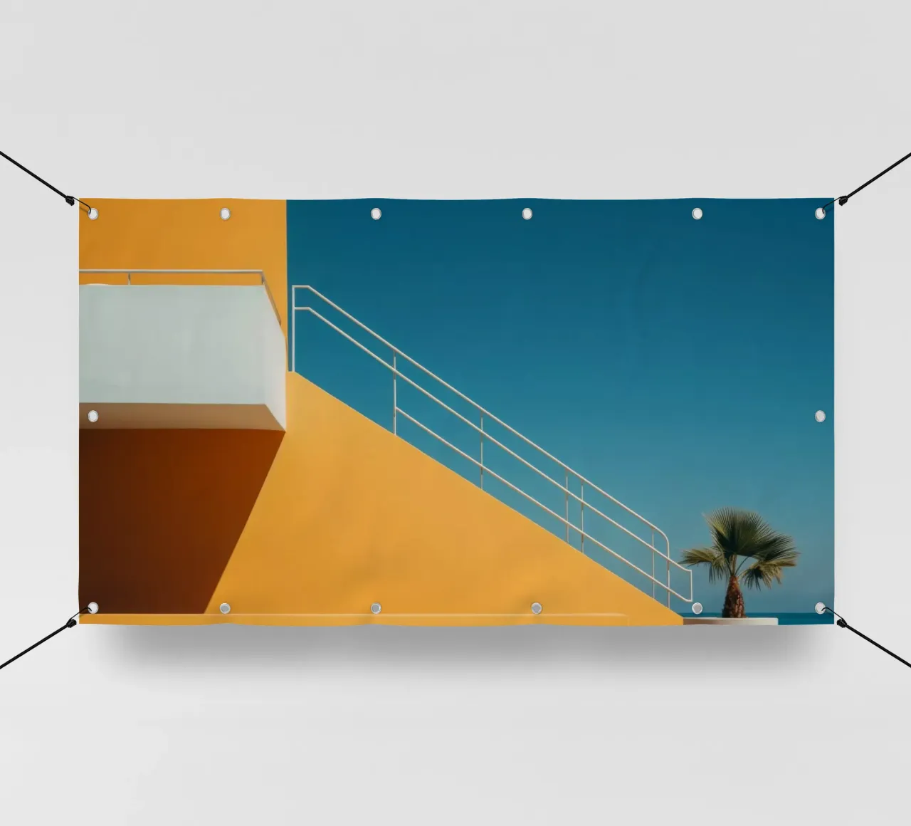 The view telo in pvc da Affiches Minimalistes