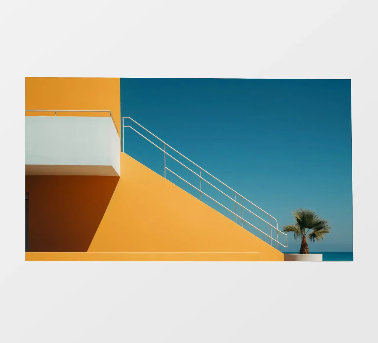 The view telo in pvc da Affiches Minimalistes