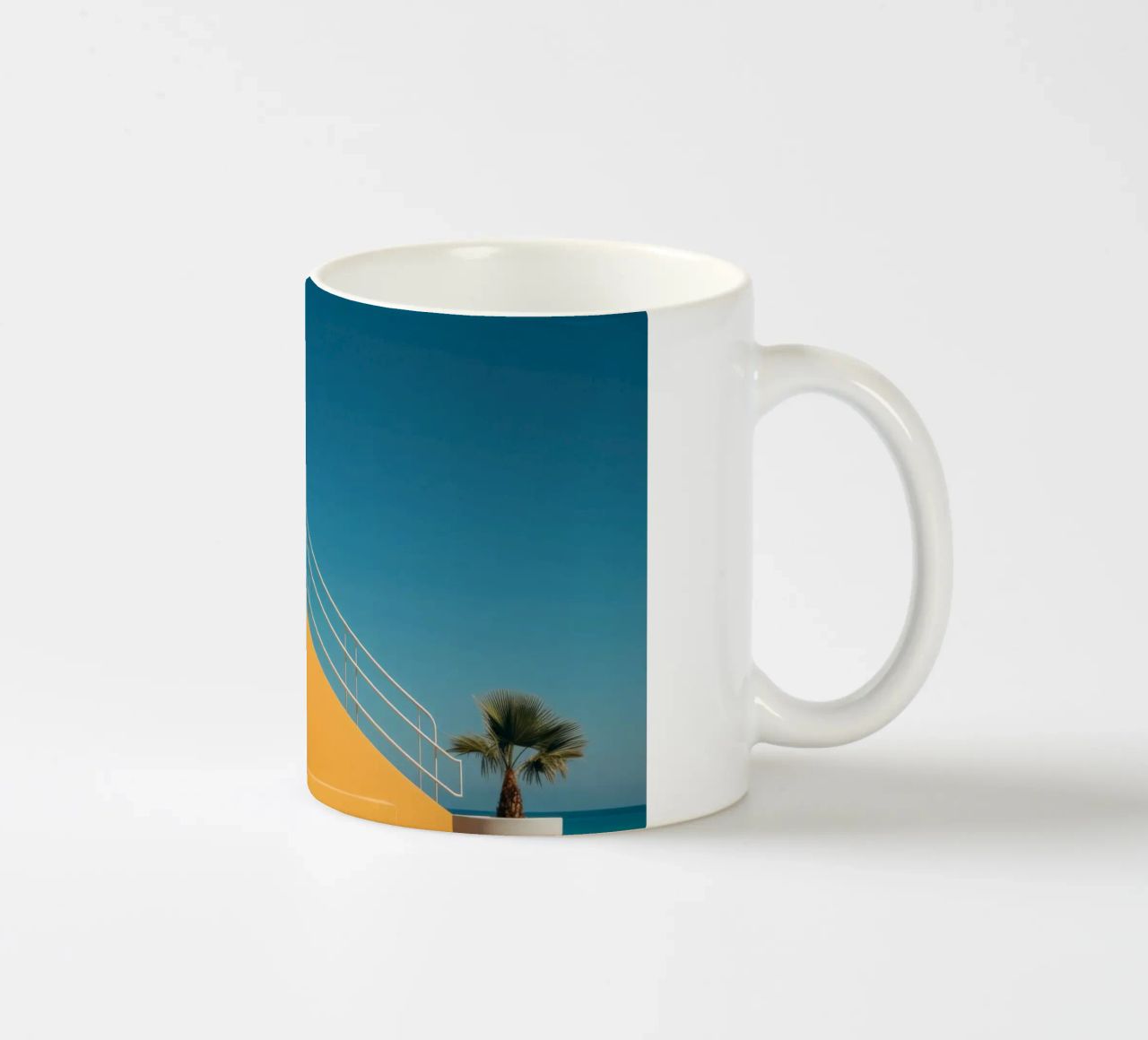 The view tazza in ceramica da Minimalistic