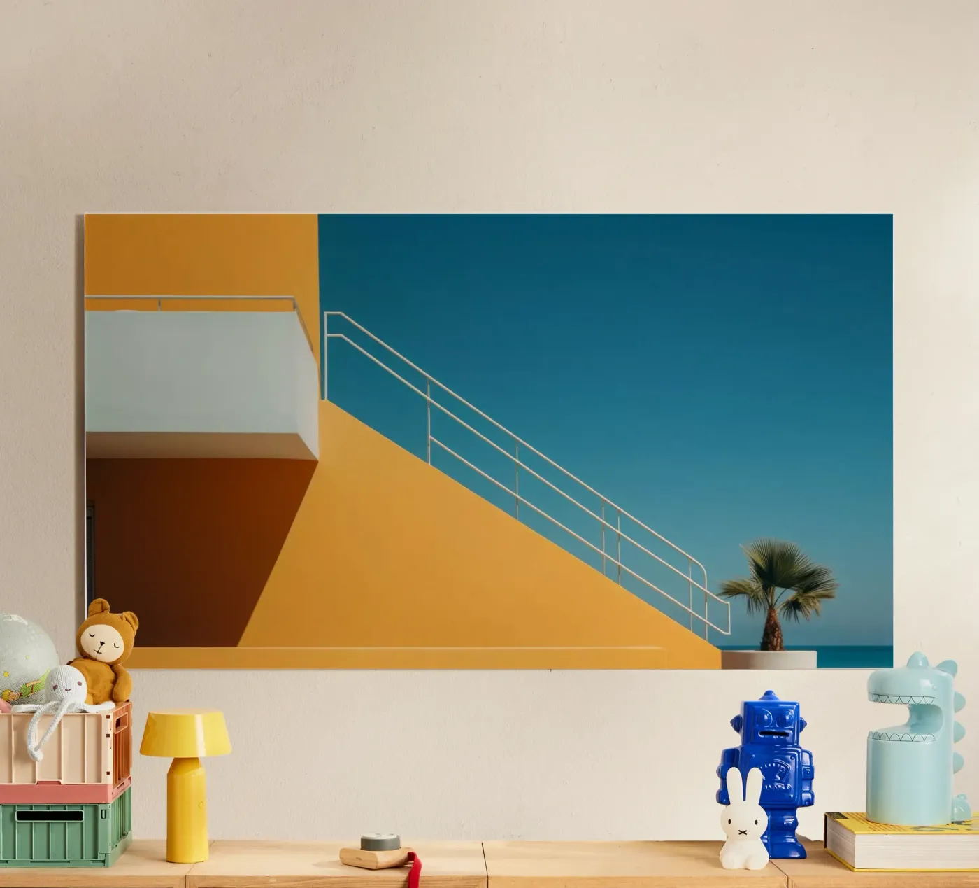 The view Acryl-Glas von Affiches Minimalistes