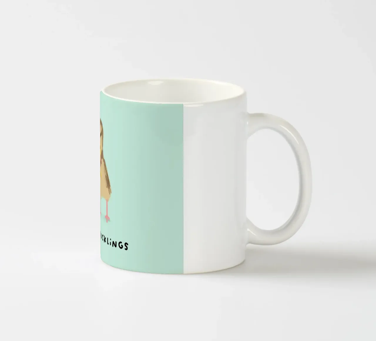 Anatroccoli abbracciati tazza in ceramica da HARU HARU