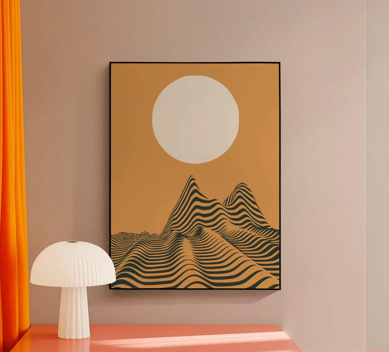 Duna gialla plexiglass da Little Dean