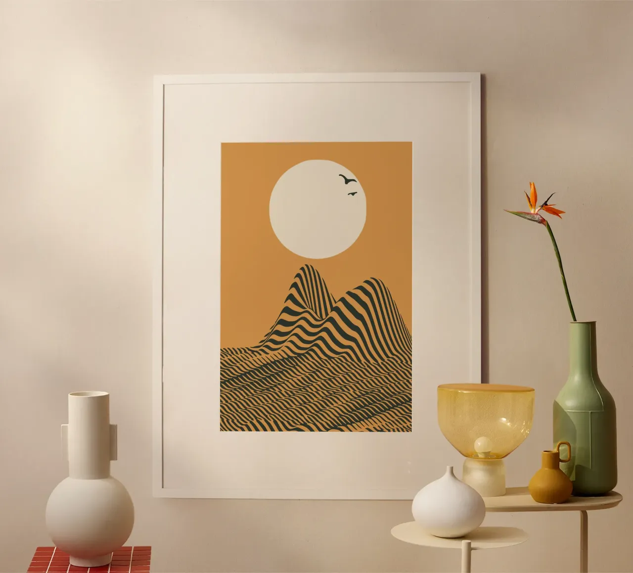 Dune jaune 02 poster de Little Dean