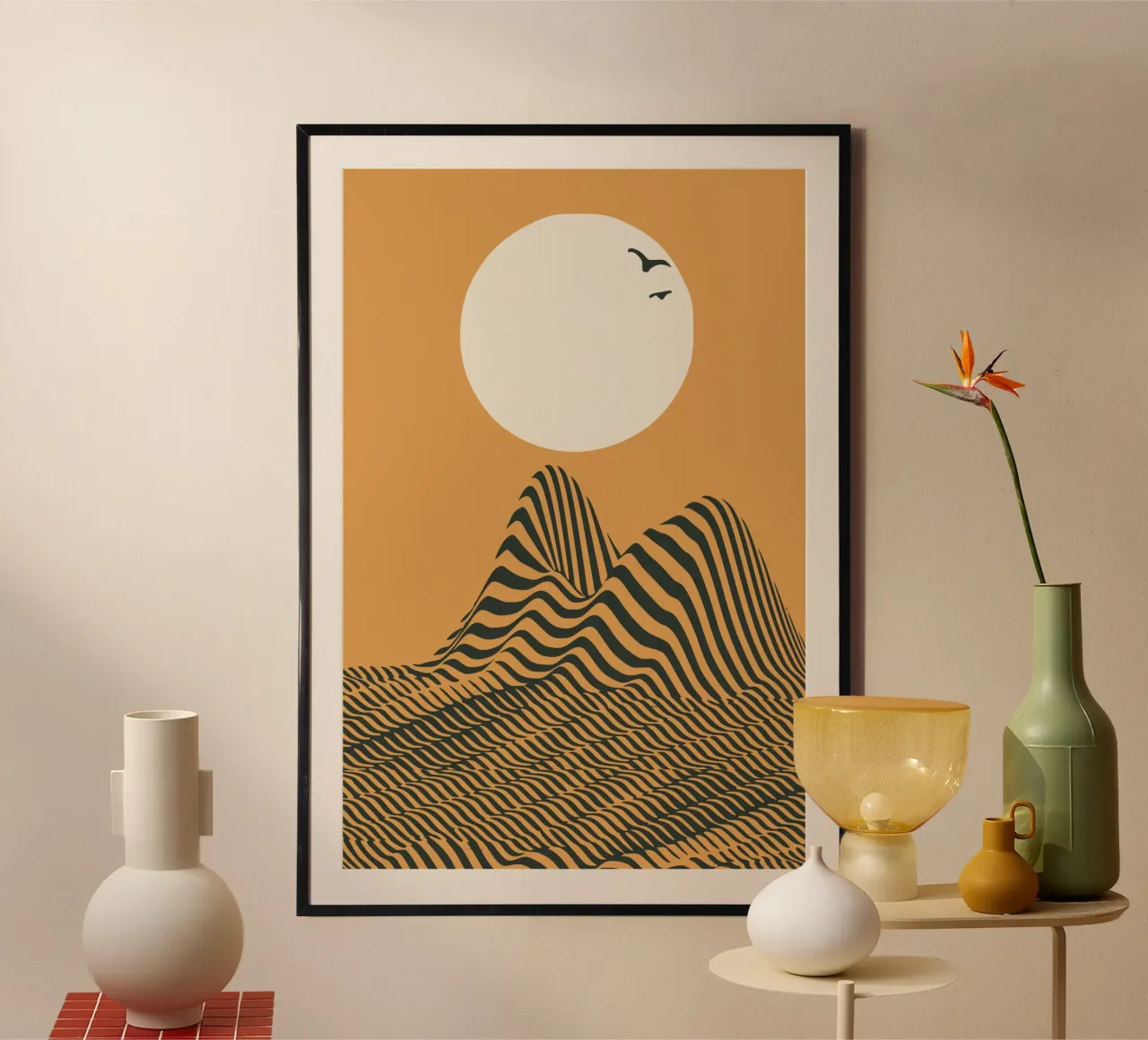 Dune jaune 02 poster de Little Dean