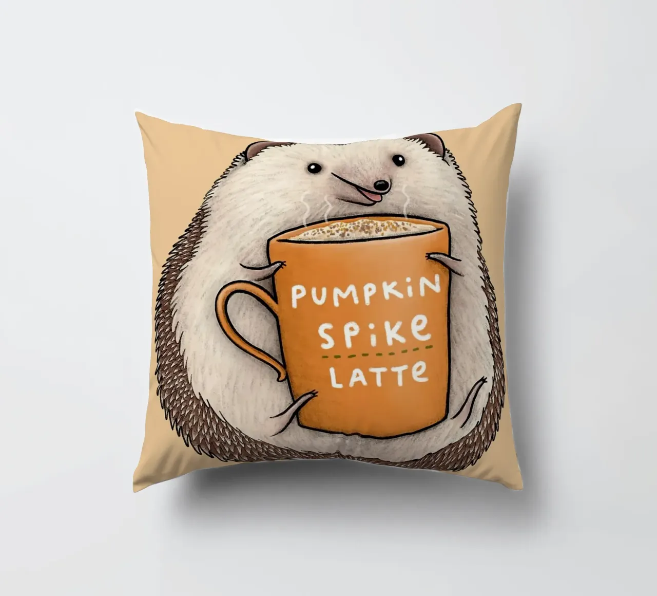 Latte alla zucca cuscino da HARU HARU