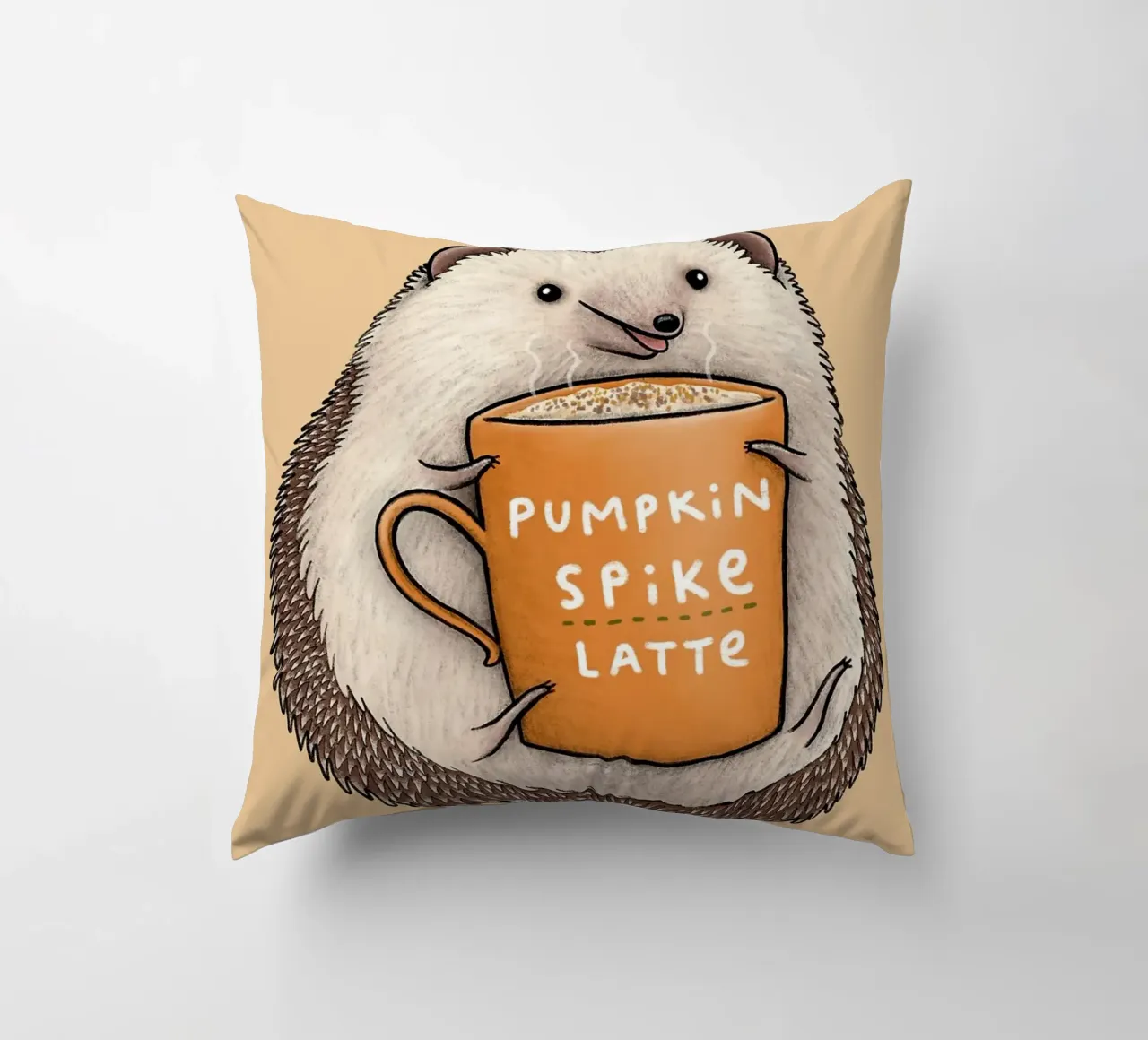 Latte alla zucca cuscino da HARU HARU