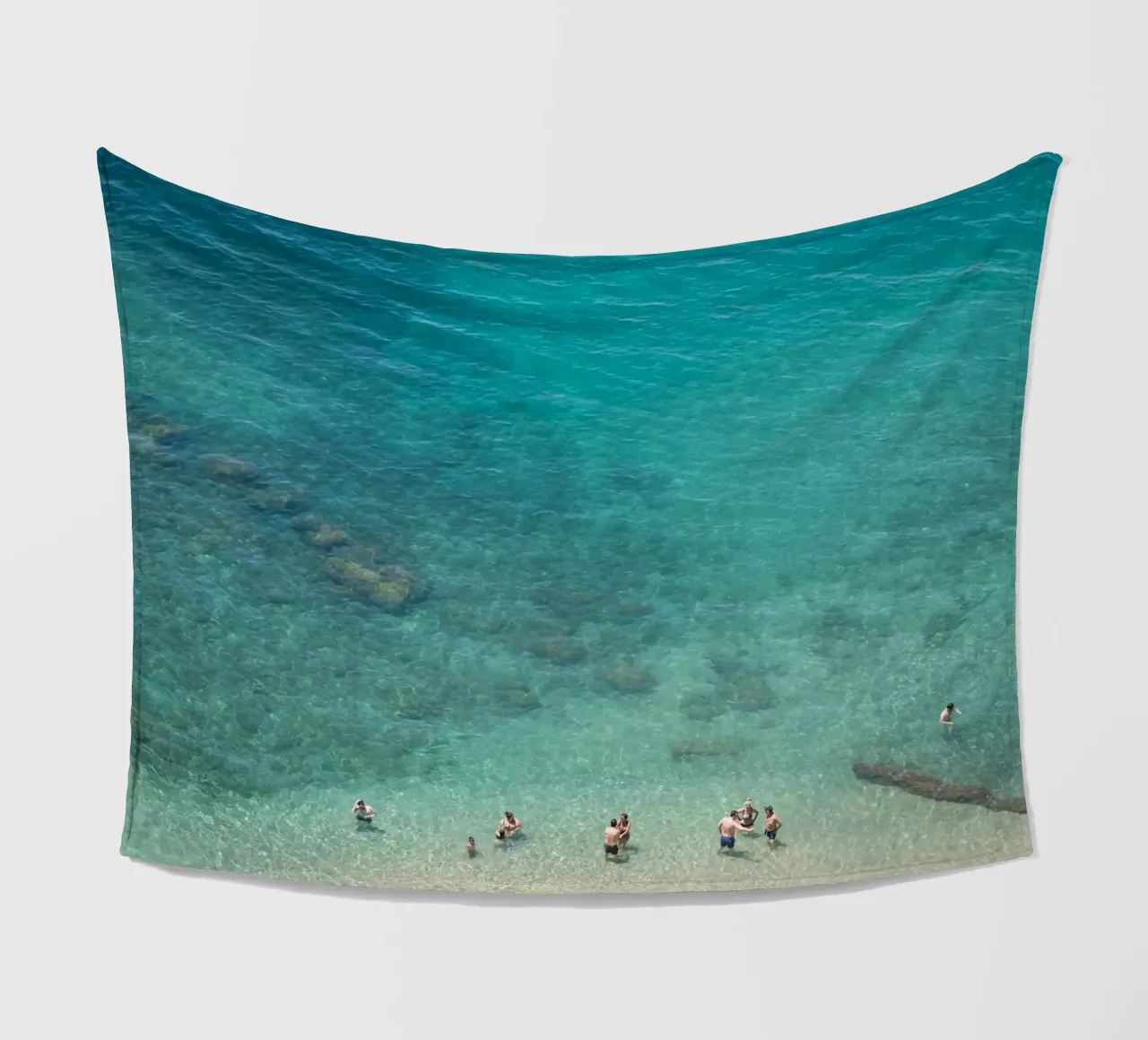 Life is a beach coperta in pile da photolovers