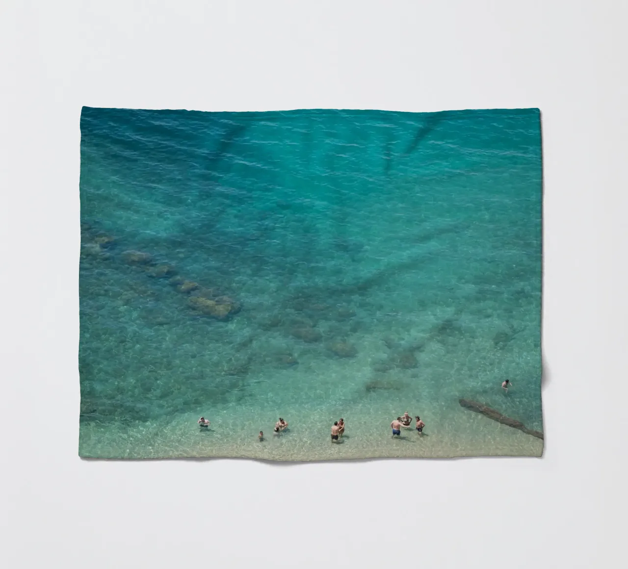 Life is a beach coperta in pile da photolovers