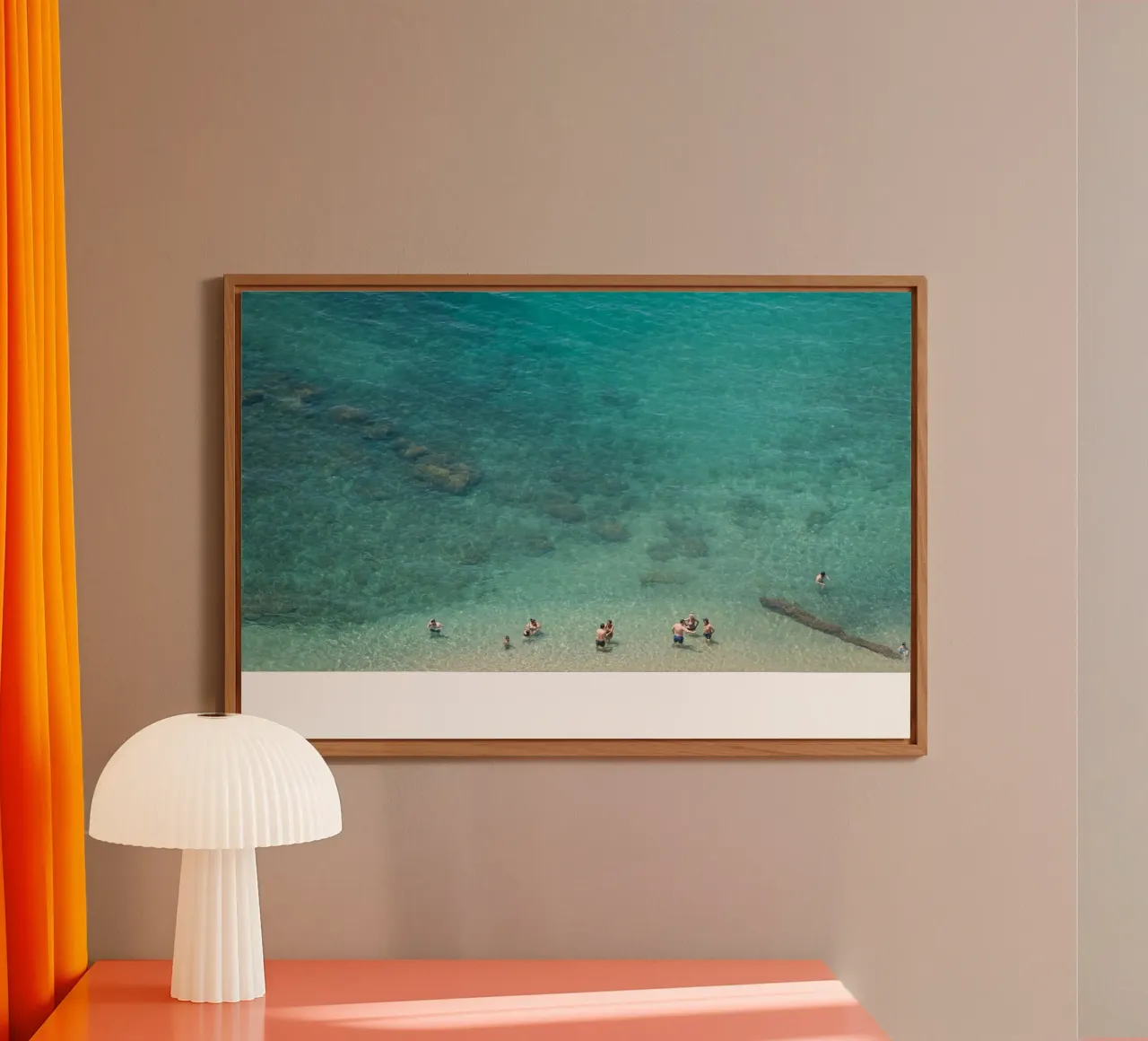 Life is a beach alluminio dibond da photolovers