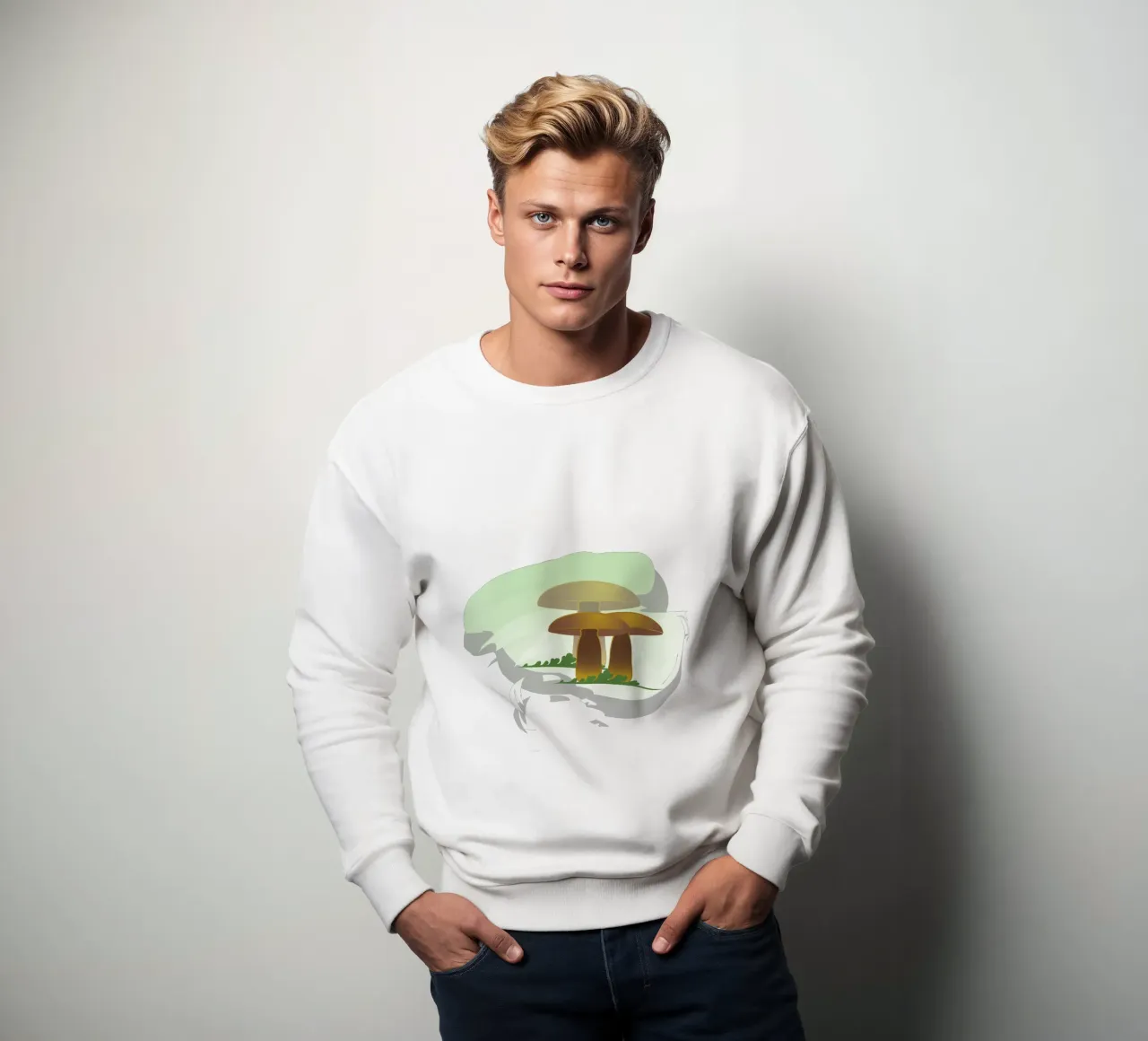 Herfst paddenstoelen sweatshirt van Design Plaisirs