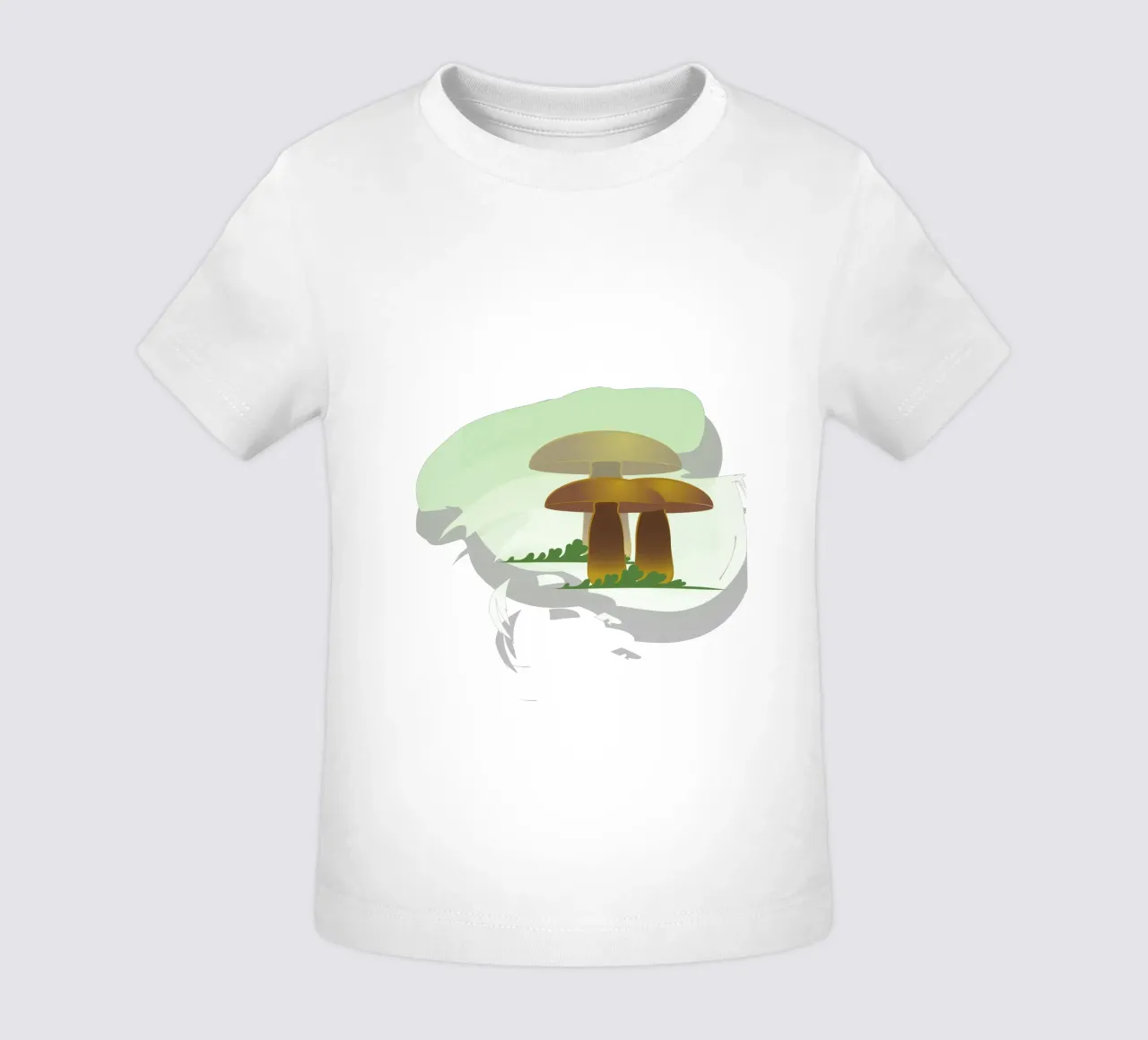 Funghi d'autunno maglietta neonato da Design Plaisirs