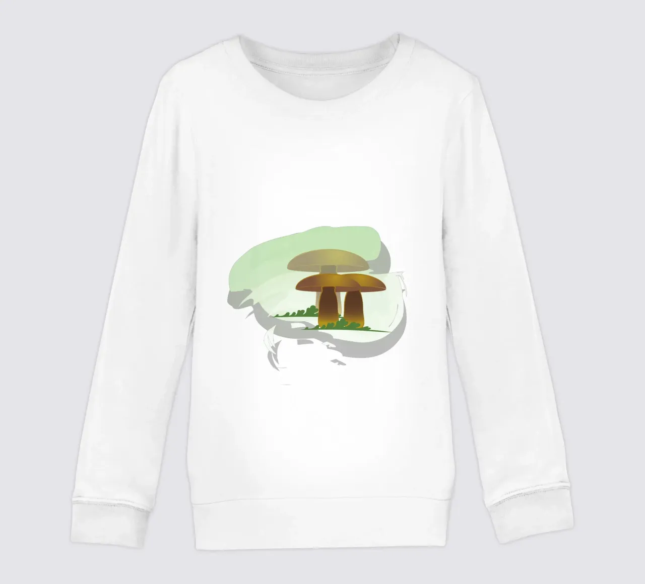 Funghi d'autunno felpa bambino da Design Plaisirs