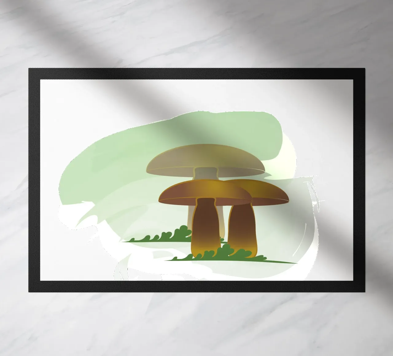 Funghi d'autunno zerbino da Design Plaisirs