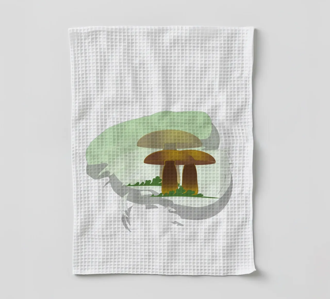 Champignon d’automne torchon de Design Plaisirs