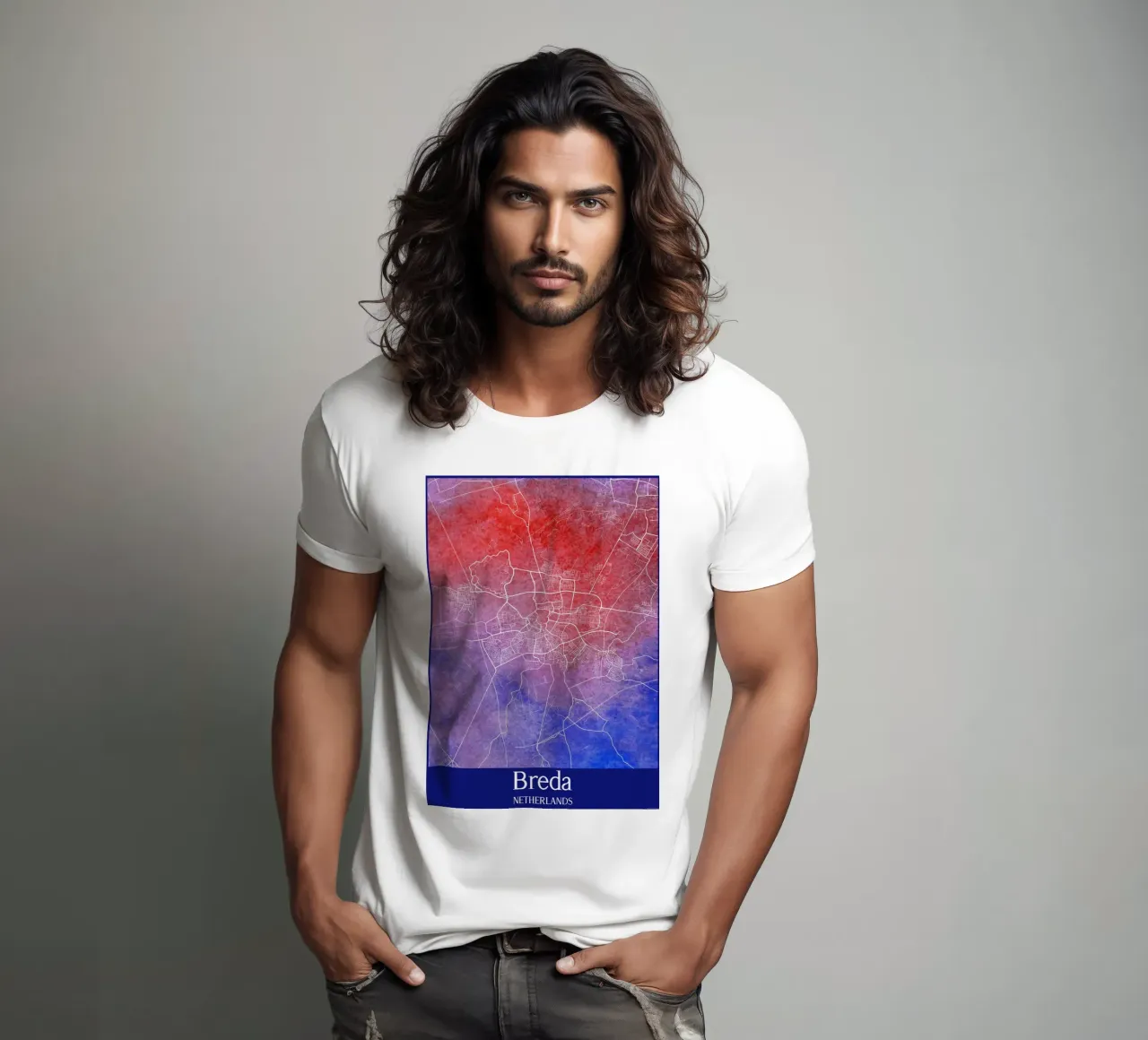 Breda NETHERLANDS t-shirt da WorldPrint