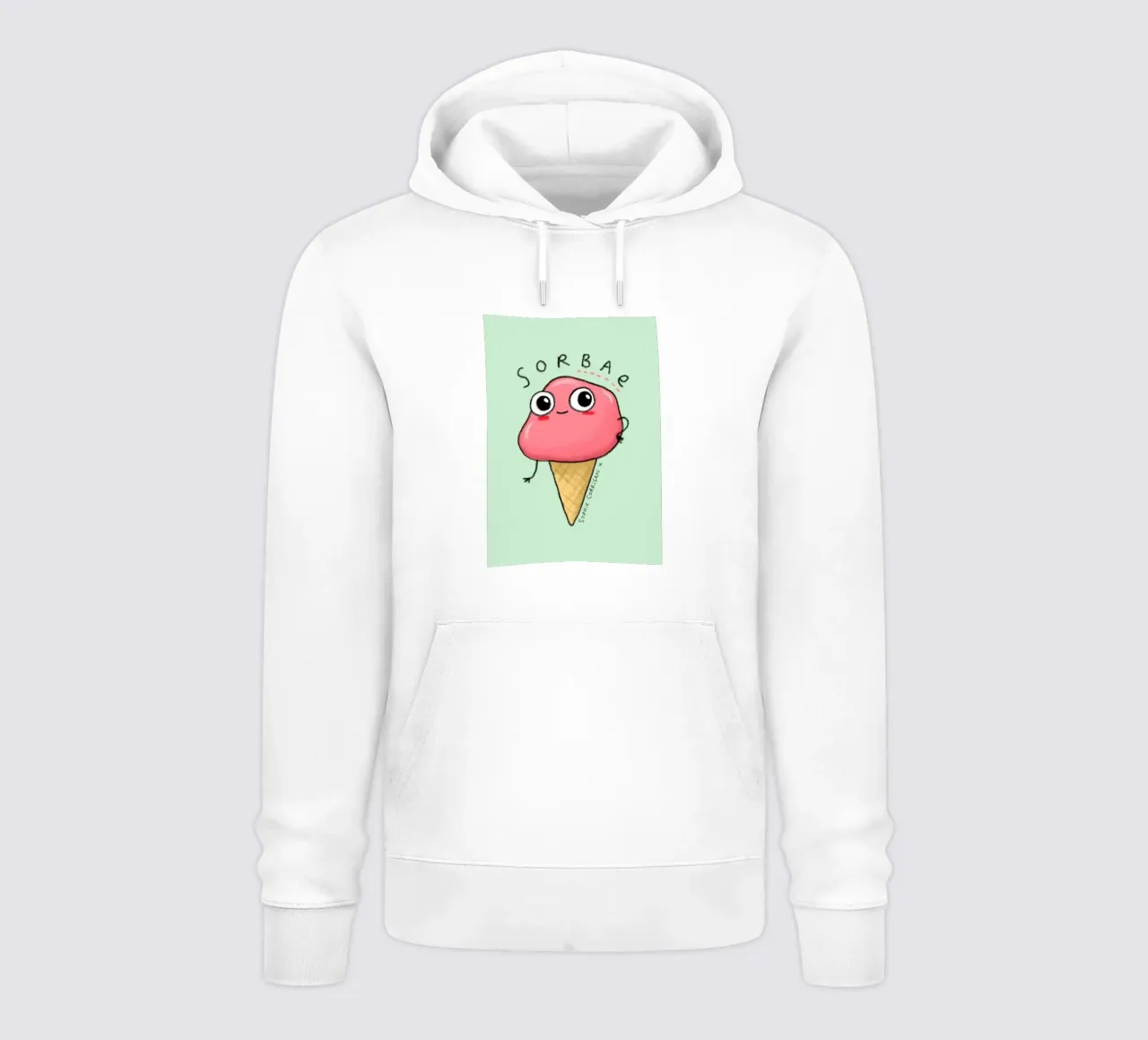 Sorbae felpa con cappuccio da HARU HARU