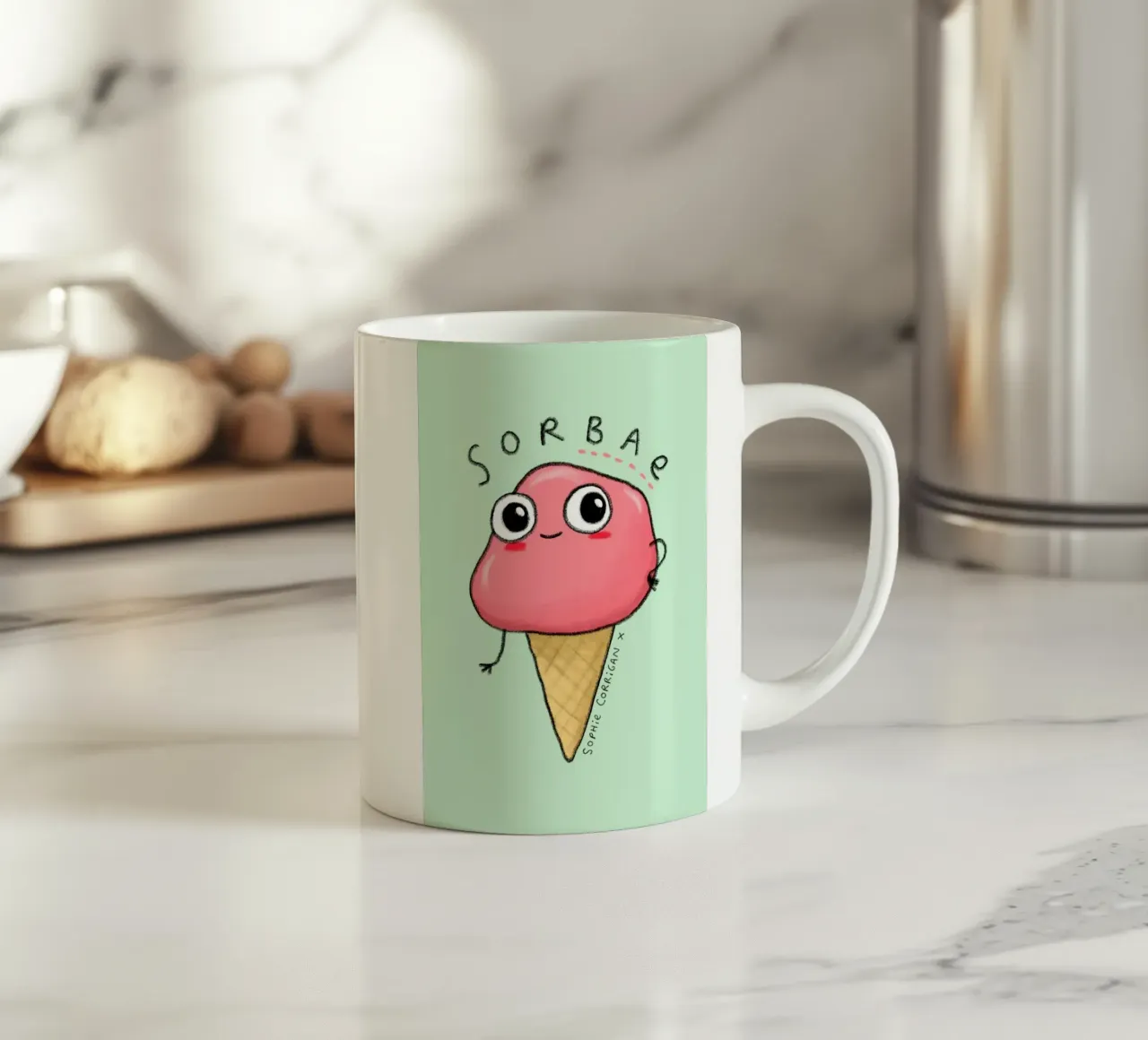 Sorbae tazza in ceramica da HARU HARU
