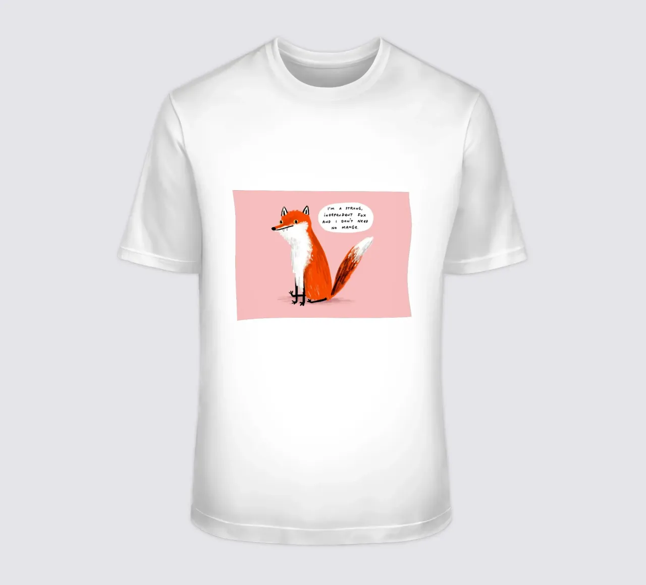 Starker einzelner Fuchs T-Shirt von HARU HARU