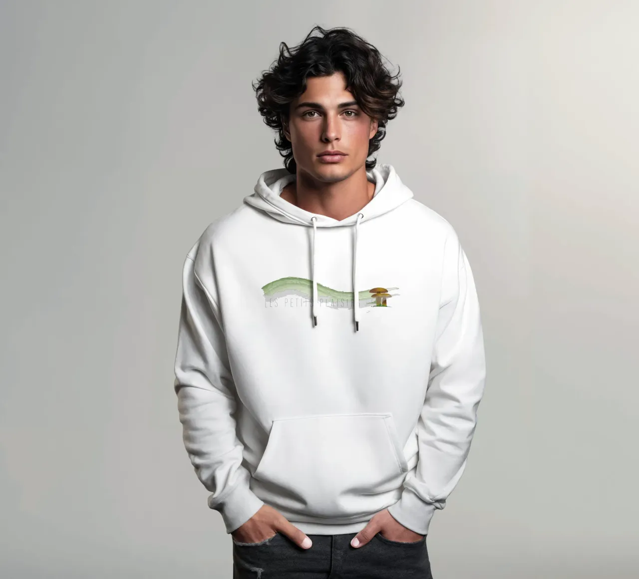 Fungo felpa con cappuccio da Design Plaisirs
