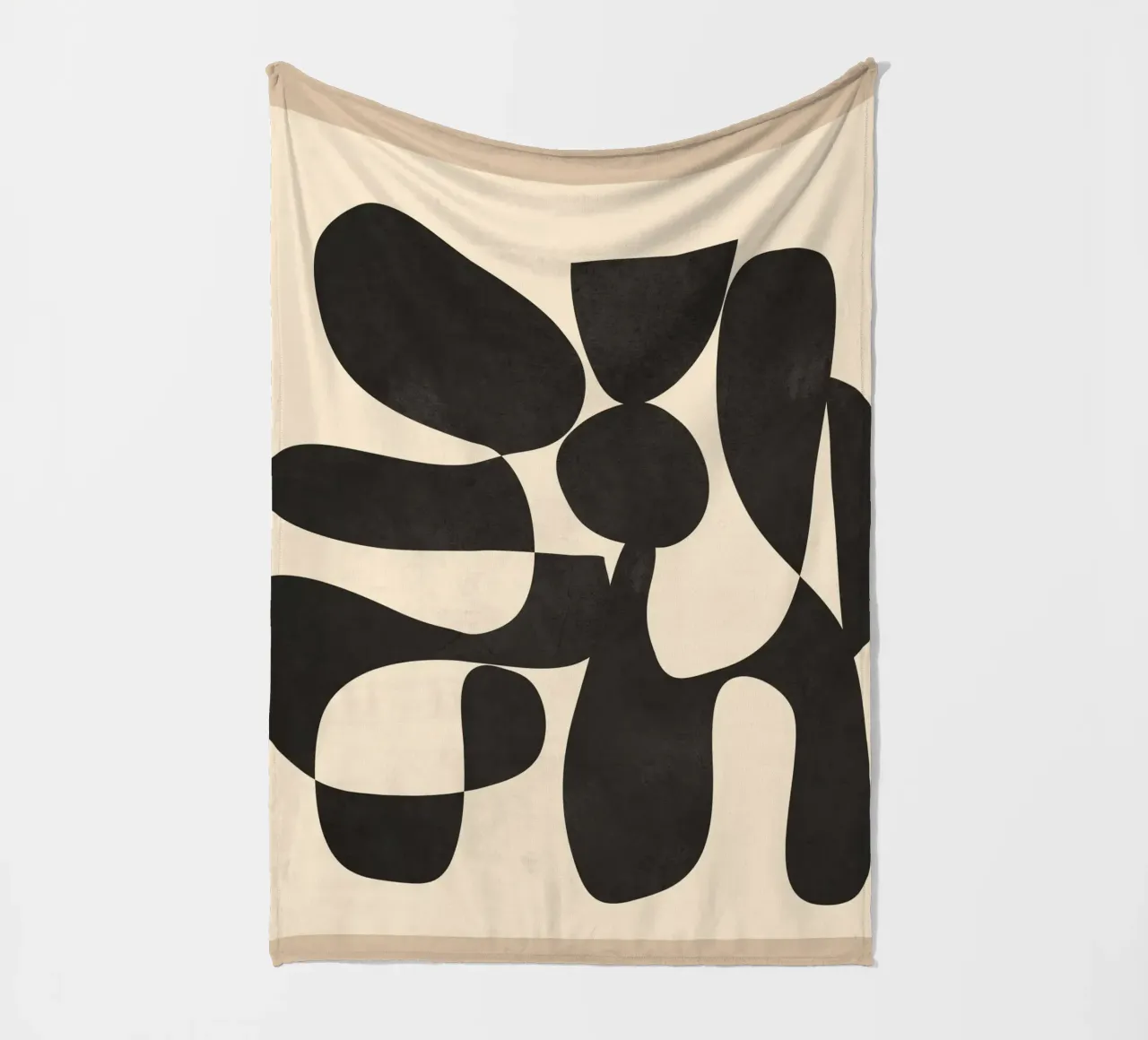 Modern Art Form 4 coperta in pile da Nadjaa