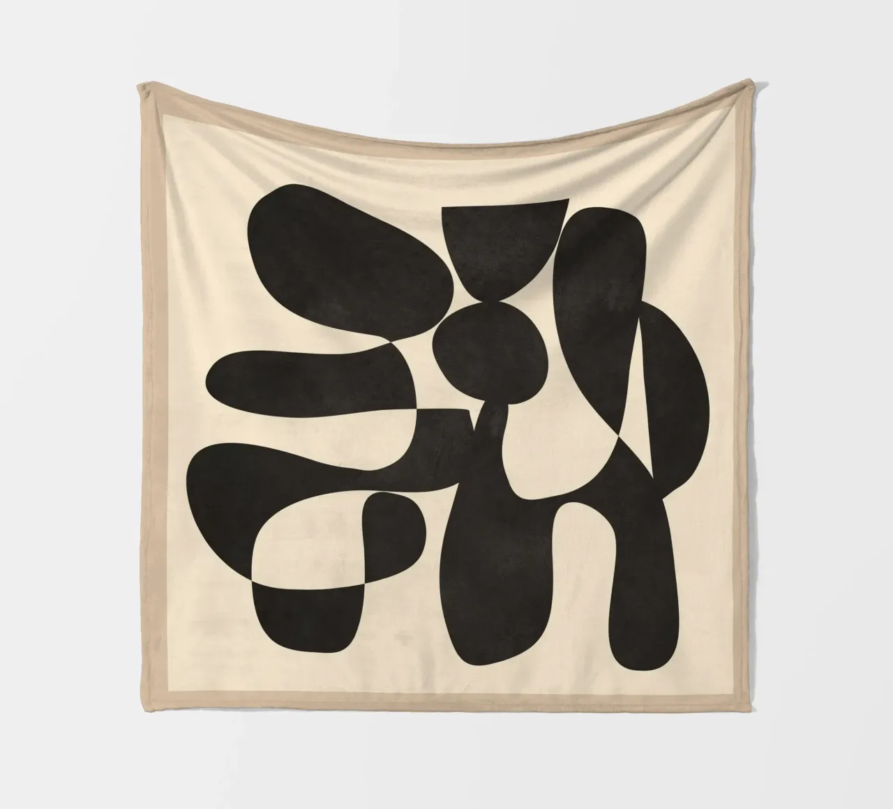 Modern Art Form 4 coperta in pile da Nadjaa