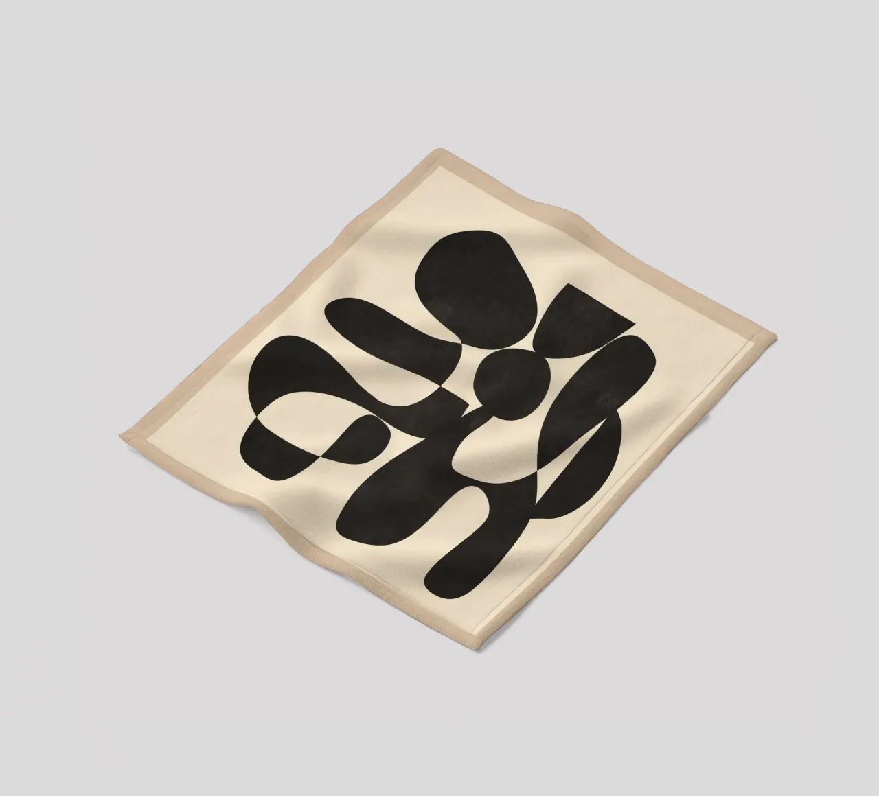 Modern Art Form 4 coperta in pile da Nadjaa