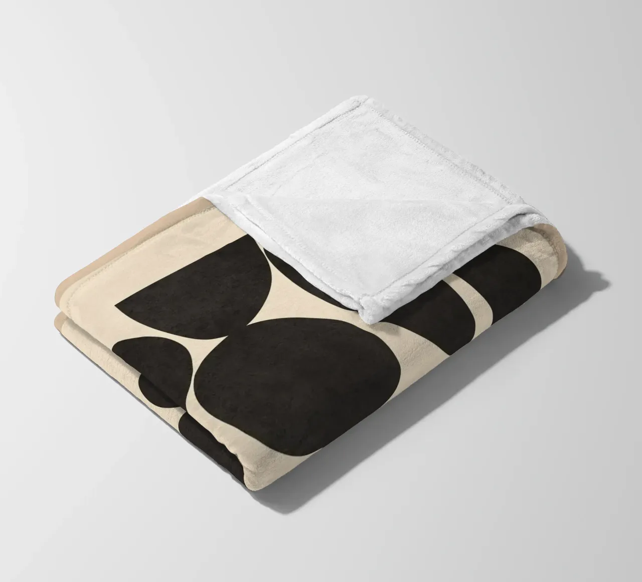 Modern Art Form 4 coperta in pile da Nadjaa