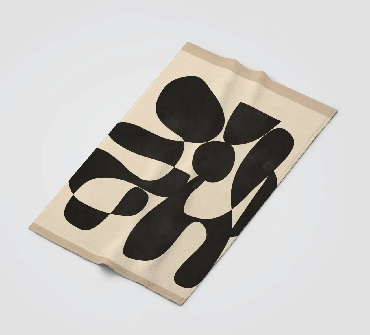 Modern Art Form 4 coperta in pile da Nadjaa